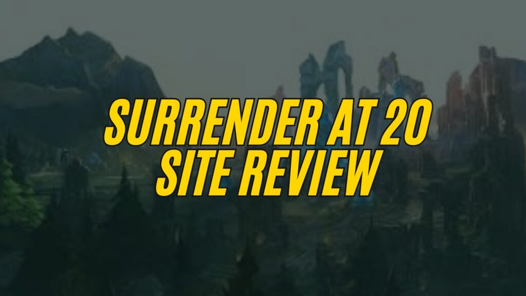 Surrender at 20 Site Review