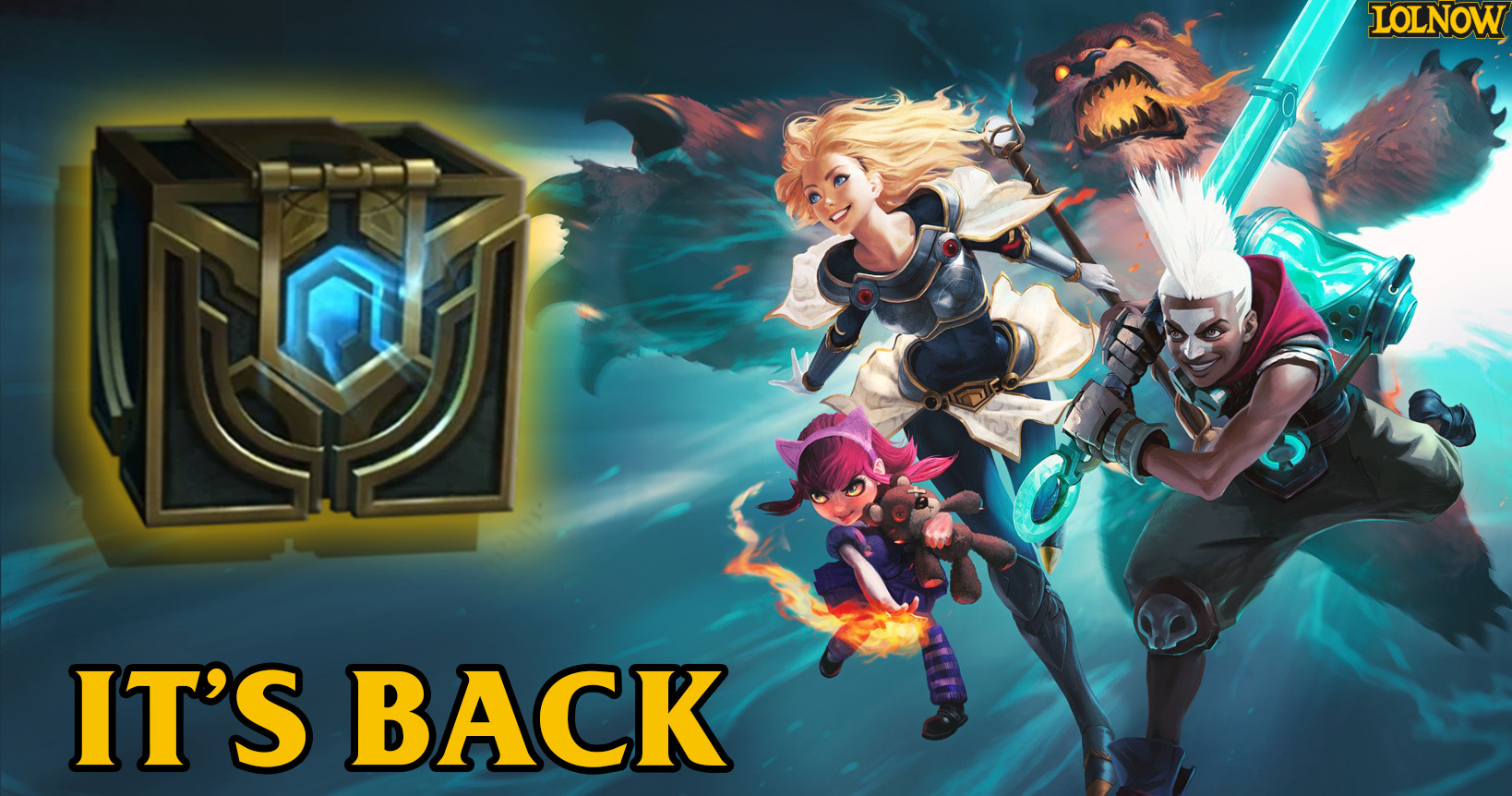 Riot Games Dev Update: Hextech Chests Are Back! | LoLNOW.gg