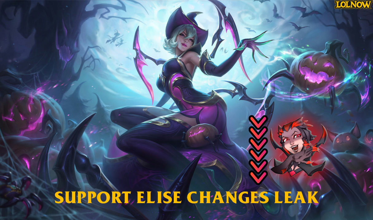 Elise Support Changes: Is She Nerfed To the Ground? | LoLNOW.gg