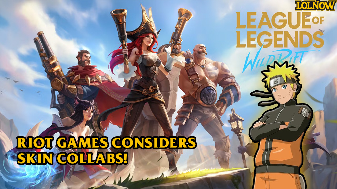 Riot Games Considering Collab Skins – Possible Crossovers with Naruto, One Piece & More? | LoLNOW.gg