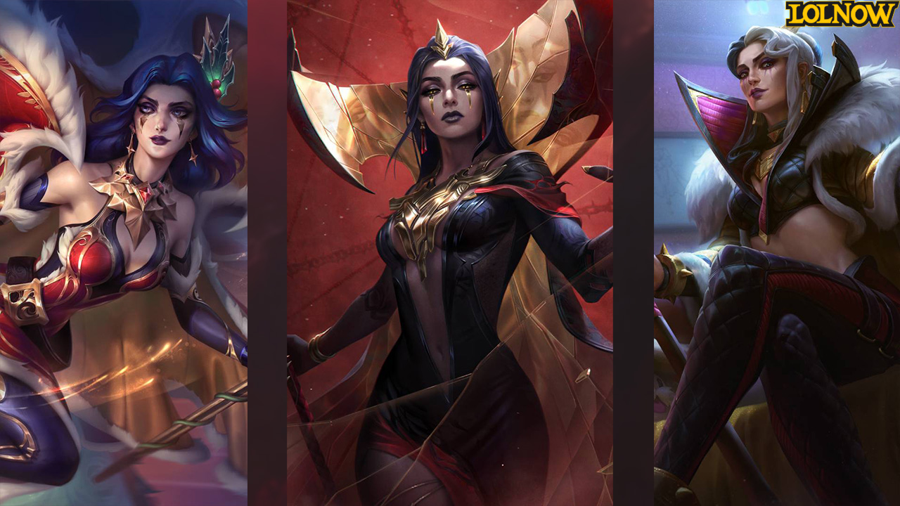 LeBlanc New Splash Arts Revealed : In-Game Comparison  | LoLNOW.gg