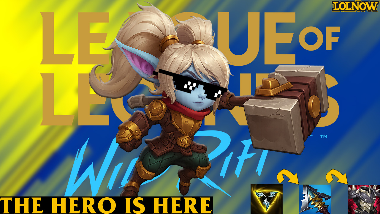 How To Dominate Solo Lane & Jungle With Poppy – WildRift | LoLNOW.gg