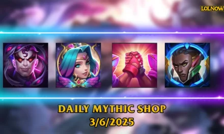 LoL Mythic Shop Rotation 2025 June 3rd | LoLNOW.gg