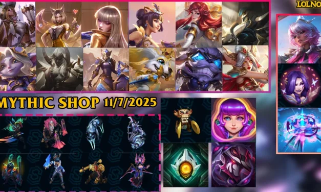 LoL Mythic Shop Rotation 2025 July 11th | LoLNOW.gg