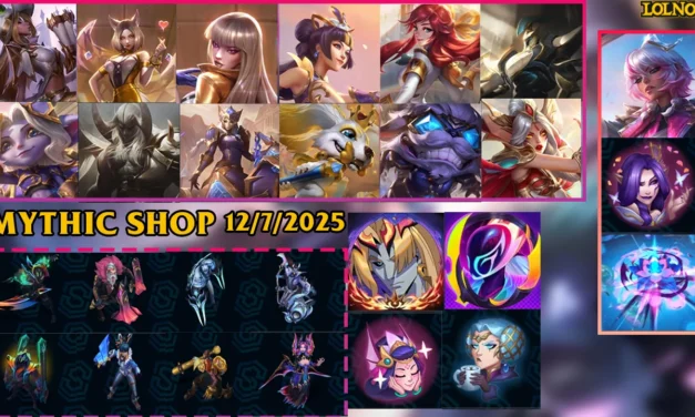 LoL Mythic Shop Rotation 2025 July 12th | LoLNOW.gg