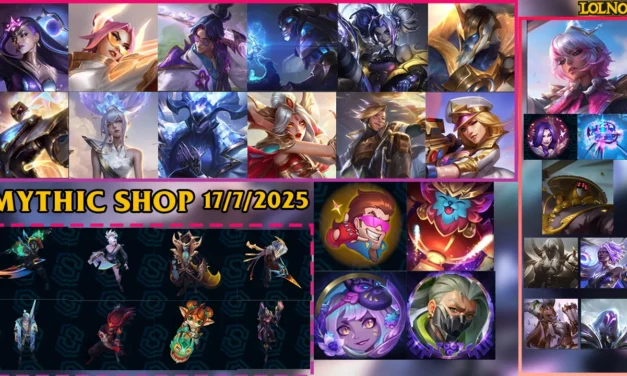 LoL Mythic Shop Rotation 2025 July 17th | LoLNOW.gg