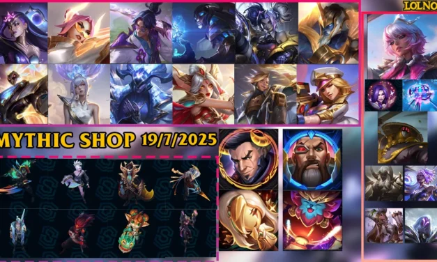 LoL Mythic Shop Rotation 2025 July 19th | LoLNOW.gg