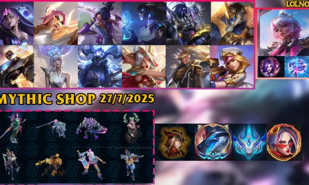LoL Mythic Shop Rotation 2025 July 27th | LoLNOW.gg