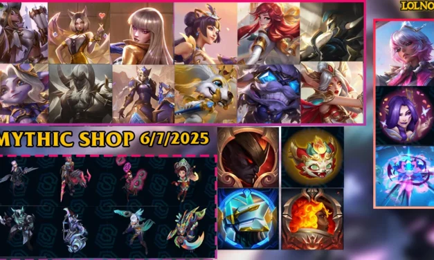 LoL Mythic Shop Rotation 2025 July 6th | LoLNOW.gg