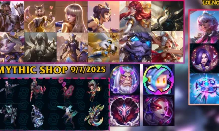 LoL Mythic Shop Rotation 2025 July 9th | LoLNOW.gg