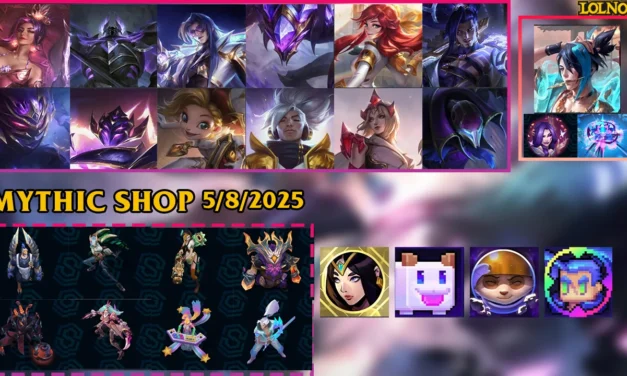 LoL Mythic Shop Rotation 2025 August 5th | LoLNOW.gg