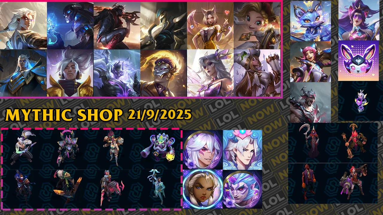 League of legends lol daily mythic shop today September 21 League of legends lol daily mythic shop today September 21