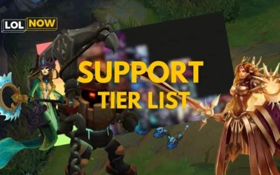 LoL Support Tier List – Patch 25.22