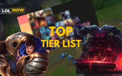 LoL Top Tier List – Patch 25.22