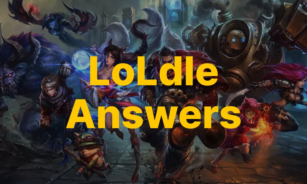 LoLdle Answers