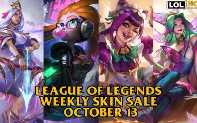 LoL weekly skin sale (October 13) LoL weekly skin sale (October 13)