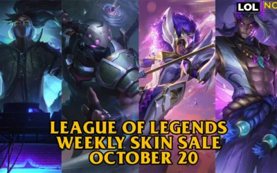LoL Weekly Skin Sale October 20