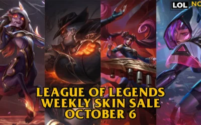 LoL weekly skin sale (October 6) LoL weekly skin sale (October 6)