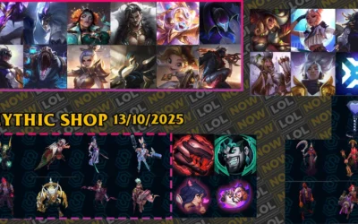 LoL mythic shop rotation 2025 October 13 LoL mythic shop rotation 2025 October 13