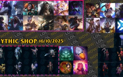 LoL mythic shop rotation 2025 October 16 LoL mythic shop rotation 2025 October 16
