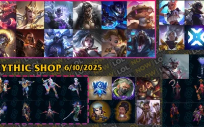 LoL mythic shop rotation 2025 October 6 LoL mythic shop rotation 2025 October 6