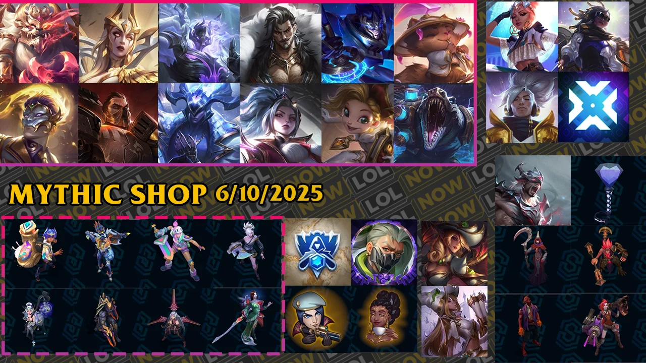 League of legends lol daily mythic shop today october 6 League of legends lol daily mythic shop today october 6