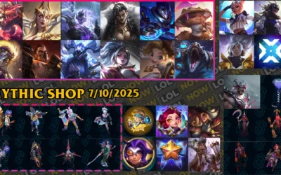 LoL mythic shop rotation 2025 October 7 LoL mythic shop rotation 2025 October 7
