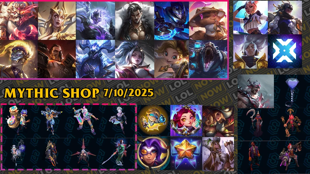 League of legends lol daily mythic shop today october 7 League of legends lol daily mythic shop today october 7