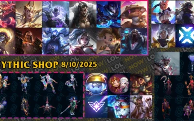 LoL mythic shop rotation 2025 October 8 LoL mythic shop rotation 2025 October 8