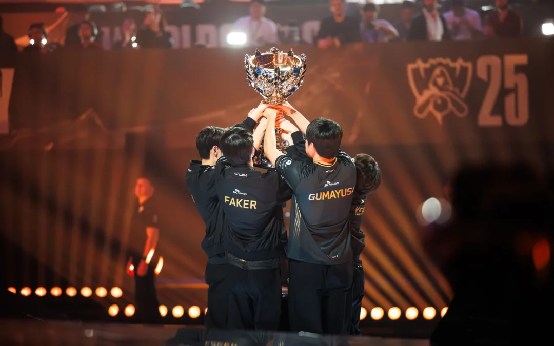 T1 takes down KT to complete the three-peat