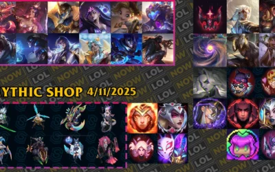 LoL mythic shop rotation 2025 November 4 LoL mythic shop rotation 2025 November 4