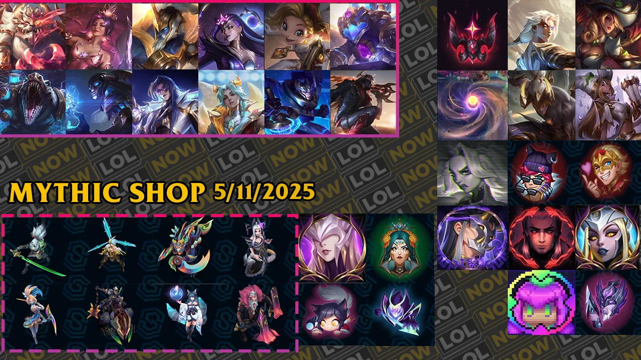 League of legends lol daily mythic shop today november 5