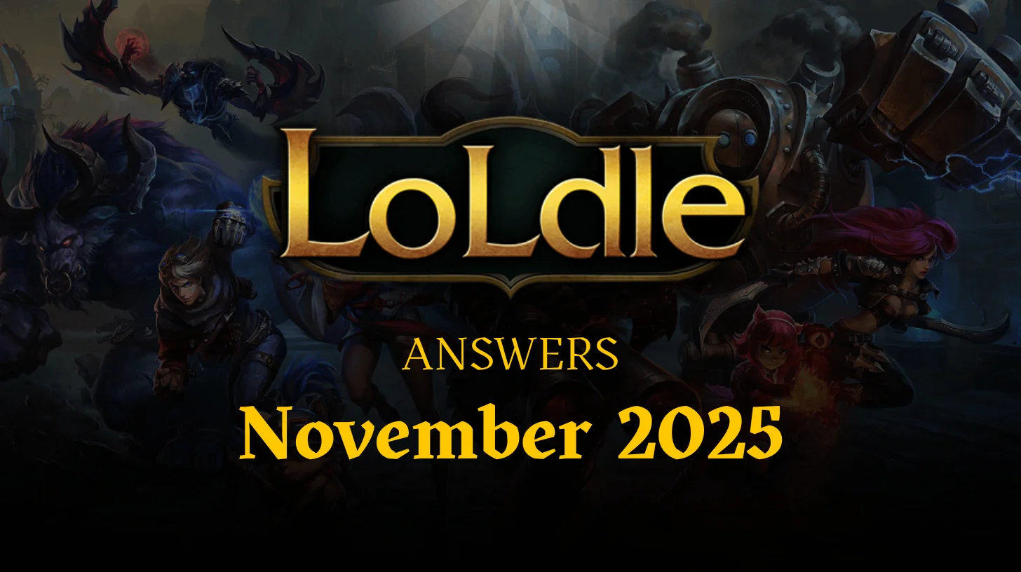 loldle-answers-november-2025